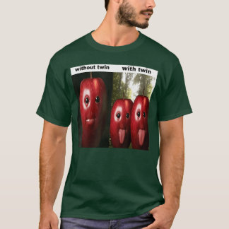 Rolig Dum AI Apple gen z Meme BrainRot Humorwins T Shirt