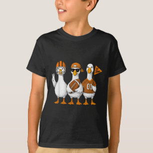 Rolig Dum Anka Fotboll Höst Fotbollsmatch T Shirt