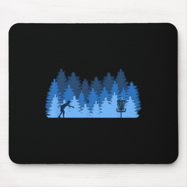 Rolig Dum Träd, Disc Golf Presentidé  Musmatta (Framsidan)