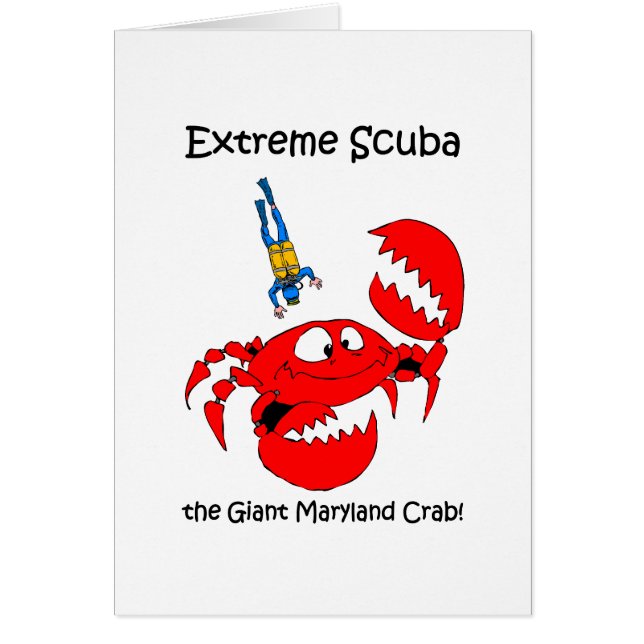 Rolig dyka hälsningskort (Framsidan)