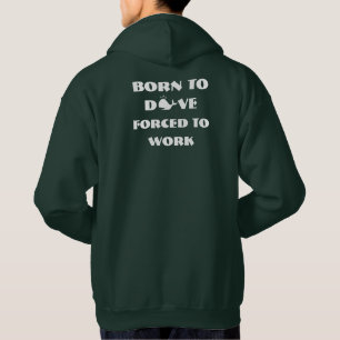 Rolig dykahumordykare sweatshirt