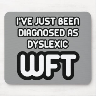 Rolig dyslexic musmatta