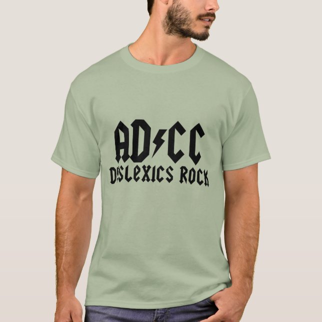 Rolig Dyslexic T-shirt (Framsida)