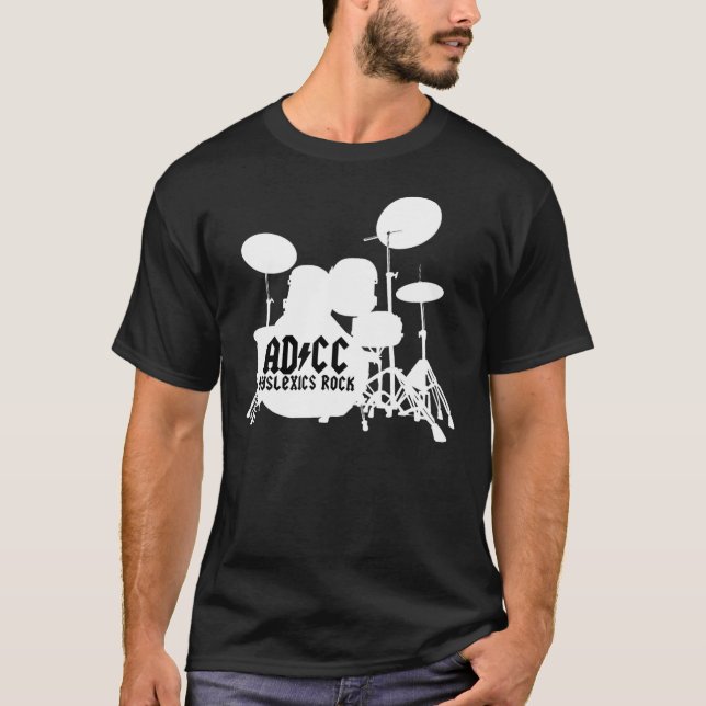 Rolig Dyslexic T Shirt (Framsida)