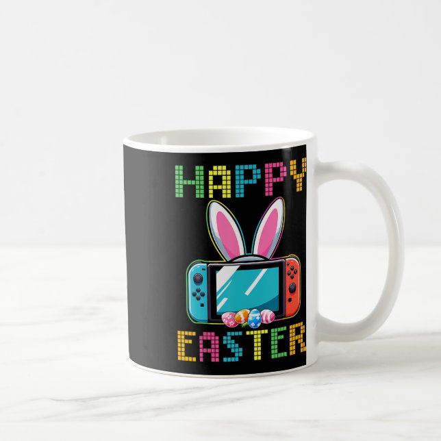 Rolig Easter Bunny dataspel Game Controller Ga Kaffemugg (Höger)