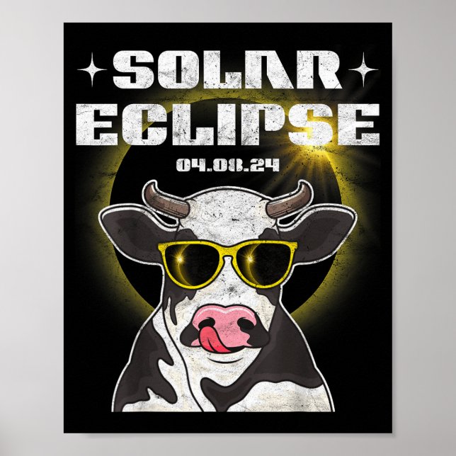 Rolig Eclipse Amerika Totalitet Total Solförmörkel Poster (Framsidan)