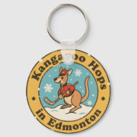 Rolig Edmonton Känguru Hockey