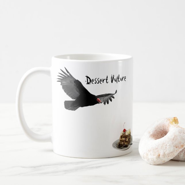 Rolig efterrättgammugg med artbeskrivning kaffemugg (Med munk)