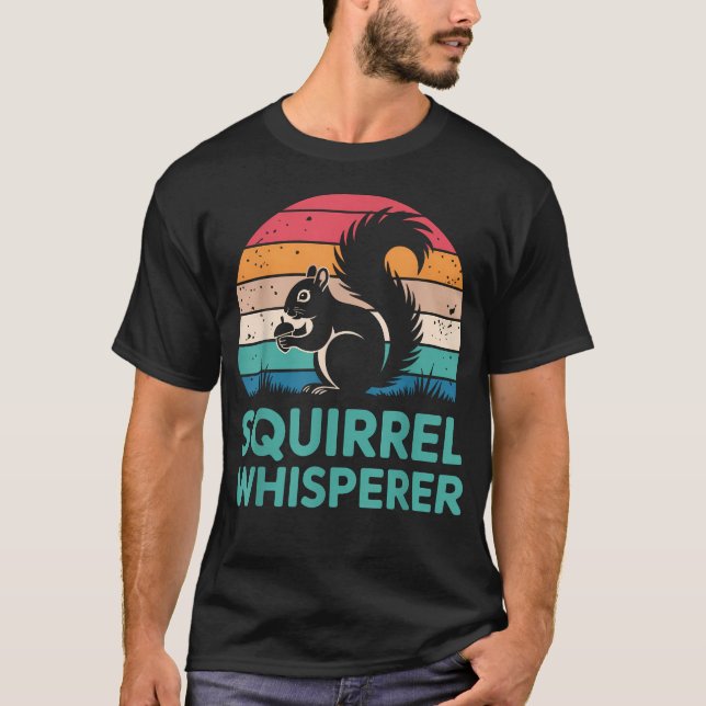 Rolig Ekorre För Ekorre T Shirt (Framsida)
