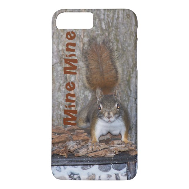 Rolig Ekorre iPhone-fodral Case-Mate iPhone Skal (Baksida)