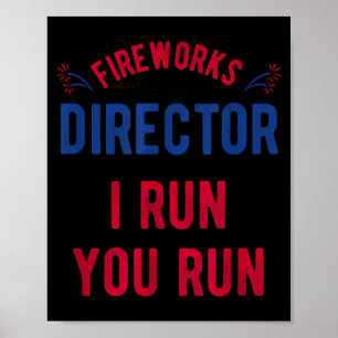 Rolig eldledare 4 juli - USA Poster