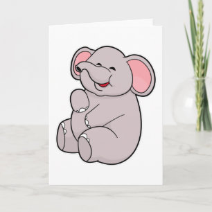 Rolig Elefant Kort