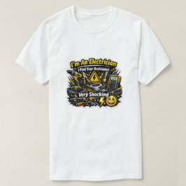 Rolig elektriker jag tycker din resistans är chock t shirt