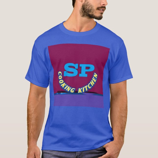 Rolig emblem för SP Cooking Kitchen T Shirt (Framsida)