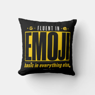 Rolig Emoji Älskare Dekorativ Kudd Kudde