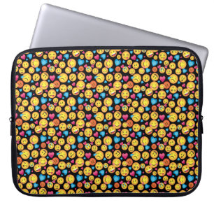 Rolig Emoji trycksleeve Laptop Sleeve