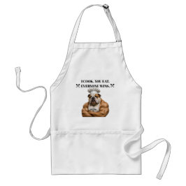 ROlig ENGELSkt VALLHUND KOKS APRON Förkläde