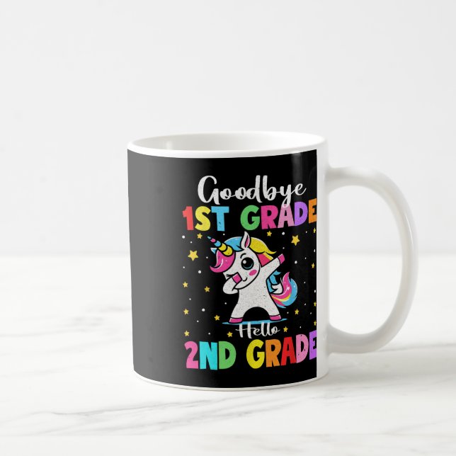 Rolig Enhörning Bra  Kaffemugg (Höger)