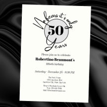 Rolig Enkel Inga Rädslor 50-årsfest  