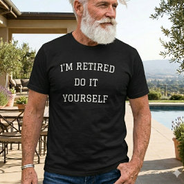 Rolig Enkel Pensionering Farfar T Shirt
