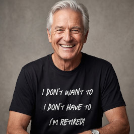 Rolig Enkel Pensionering Farfar T Shirt