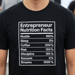 Rolig entreprenör skjorta affärsägare gåva t shirt