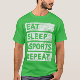 Rolig Esports Gaming Gamer Ät Sov Esports retro T Shirt