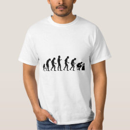 Rolig evolutionutslagsplats t-shirt