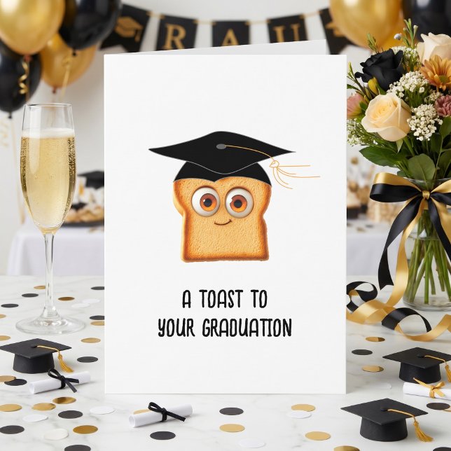 Rolig examenspresent för examen kort (Funny Graduation Card)