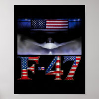 Rolig F47 Stridsflygplan Trump Tröja F-47 Jet Figh