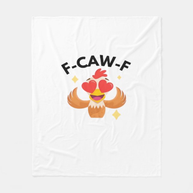 Rolig F-Caw-F Classic Fleecefilt (Framsidan)