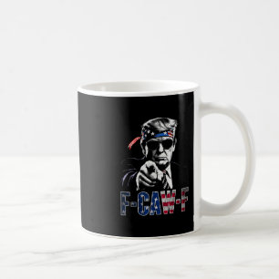 Rolig F-caw-f Donald Trump-kostym 2025 Amerikansk  Kaffemugg