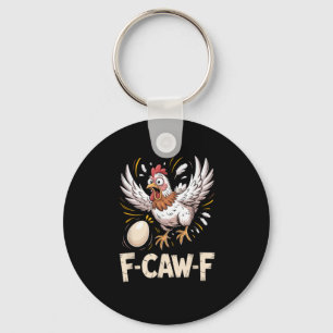 Rolig F-Caw-F Höna Kreativ Ledig Nyckelring