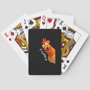 Rolig F-Caw-F Kyckling F-Caw-F Kyckling Kreativt C Casinokort
