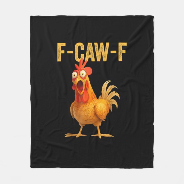 Rolig F-Caw-F Kyckling F-Caw-F Kyckling Minimal Cl Fleecefilt (Framsidan)