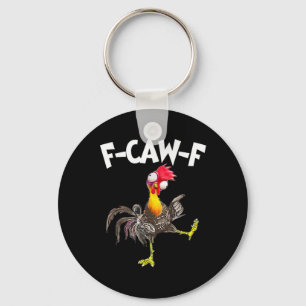 Rolig F-Caw-F Kyckling FCAWF Kyckling Nyckelring