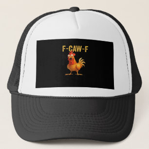 Rolig F Caw F Kyckling Kreativ Casual Design Keps