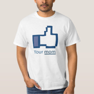 Rolig Facebook T-tröja T Shirt