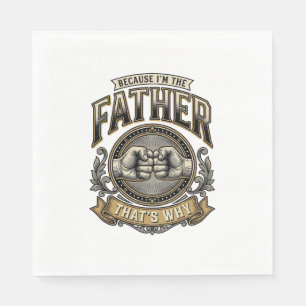 Rolig Fader Knuff Gammal Gravering T-Shirt Des Pappersservett