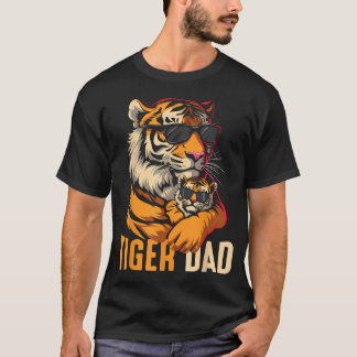 Rolig faderdag Pappa Tigrar Tiger Pappa T Shirt