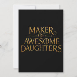 Rolig fadersdag - Humoristisk presentdesign Kort