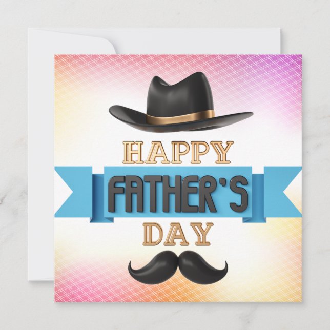 Rolig fadersdag julkort (Framsida)