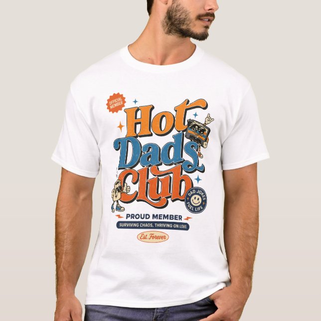 Rolig fadersdag t shirt (Framsida)