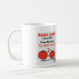 Rolig fadersdagsmugg på urdu kaffemugg
