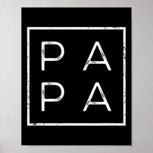Rolig fadersdagspresent för pappa poster