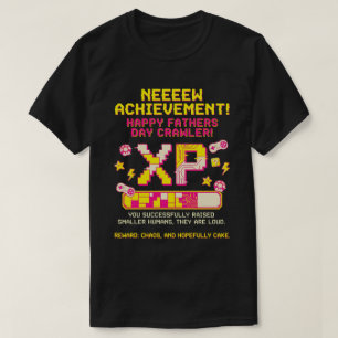Rolig fadersdagspresent för pappa som spelar - XP- T Shirt