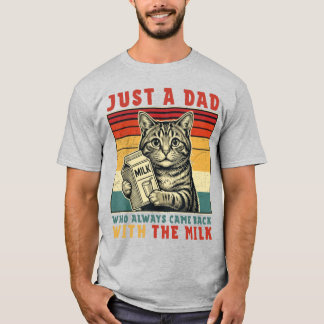 Rolig fadersdagspresent för pappa t shirt