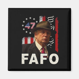 Rolig Fafo Trump Fafo Amerikansk Usa För Män Kvinn Magnet