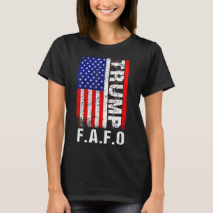 Rolig Fafo Trump Tröja President 47 Trump Fafo Ame