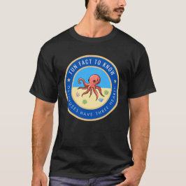 Rolig fakta att veta om bläckfiskar t shirt